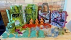 VTG MOTU He-Man Castles & Accessories Lot - Grayskull, Snake Mountain - 25+