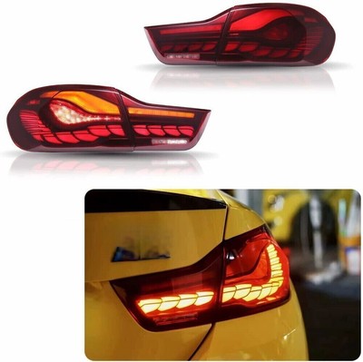 2 X LED GTS Tail Lights For BMW M4 4 Series F32 F82 2014-2020 Start Up Animation