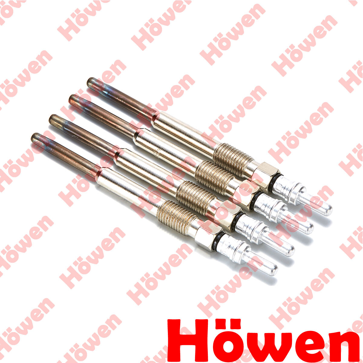 Howen 4X FOR CITROEN C-CROSSER 2.2 (2007-) DIESEL HEATER GLOW PLUGS PLUG FULL SE