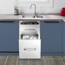 NEW Stainless Steel Access BBQ Island Kitchen BBQ Door Drawers Outdoor