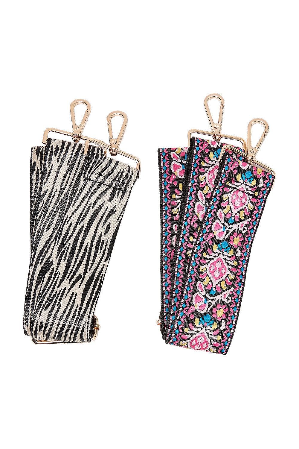 Модные ремешки из хлопчатобумажной тесьмы с заклепками черного цвета- Комплект из 2-х предметов 3690₽