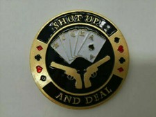 Shut Up and Deal Poker Card Guard Hand Protector US Seller