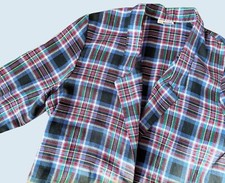 Vintage Inseparables Oversized Plaid Blazer Jacket 1980s / 1990s Sz L