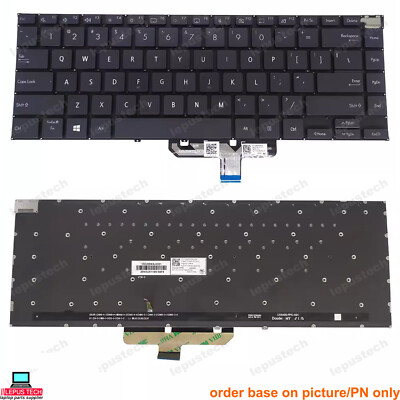 ASUS Zenbook 14X UM5401QA UX5401Z black backlit US keyboard