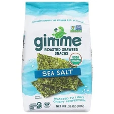 GimMe Organic Roasted Seaweed Sea Salt .35 oz