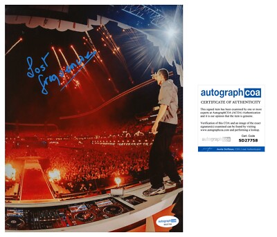 LOST FREQUENCIES FELIX DE LAET SIGNED DJ EDM MUSIC 8x10 PHOTO - ACOA COA