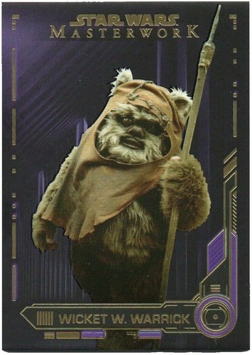 Topps Star Wars Jedi Legacy Relic Card Ewok Fur ER-1 Wicket