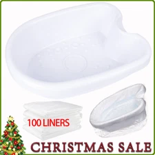 Professional Ionic Detox Foot Bath Tub Basin for Detox Machine w/ 100 New Liners