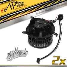 A-Premium Front HVAC Blower Motor&Resistor Kit for Mercedes-Benz W210 E320/300