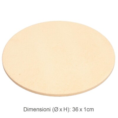 Monolith Stone Pizza Bread Plate Grill Barbecue Sweets 36x1