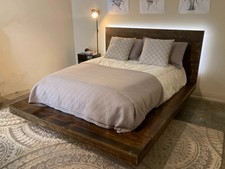 Floating Platform Bed How-to Book; Pattern Plan to DIY and Easily Build Any Size