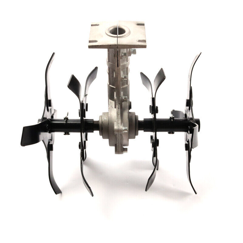 26MM 4 Blades 9 Spline Shaft Rotavator Cultivator Tiller Attachment