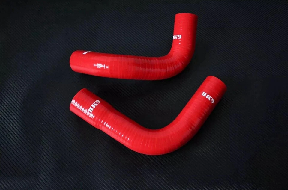 Силиконовый шланг радиатора охлаждающей жидкости для Jeep CJ5 CJ6 CJ7 CJ8 1974-1986 4,2 л L6 красный - Изображение 3 из 3