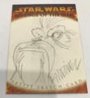 STAR WARS REVENGE OF THE SITH CARD 1/1 SKETCH CHASE CARD BY RANDY MARTINEZ-No 6