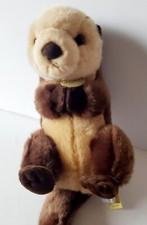 Miyoni by Aurora Sea Otter Plush 10 Inch Brown Stuffed Animal Toy