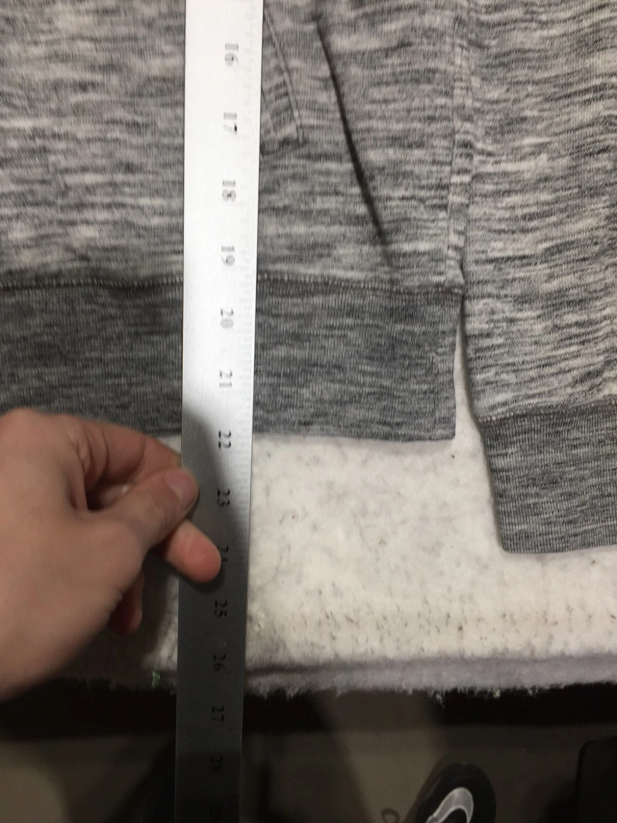 UNDERCOVER Victoria's Secret ROSA Felpa con Cappuccio Donna M Medium Grigio Erica Tasche Spell Out