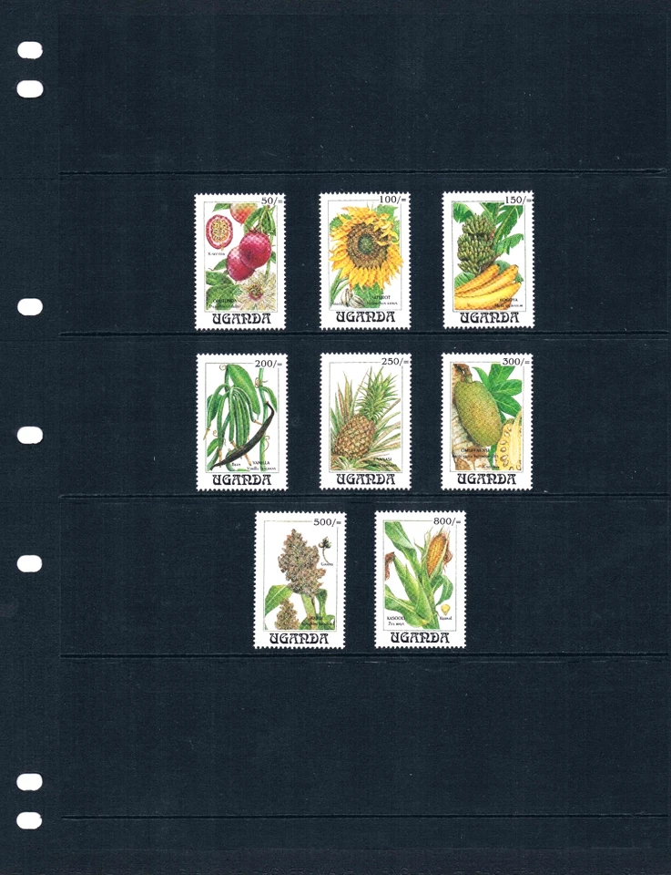 Скидка 1/3 $7,50 стоимость Scott - 1993 УГАНДА овощи африканская кукуруза CV MNH NH UMM - Изображение 2 из 4