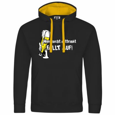 Mens Hooded Sweatshirt Hoodie Who Doesn't Drink Fall For Beer Alcohol Party 