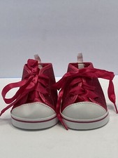 Build a bear pink glitter shoes