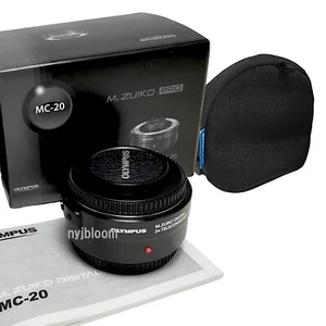 Neuf OLYMPUS MC-20 M. Zuiko Digital 2x Téléconvertisseur pour ED 300, 40-150