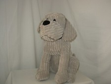 Gray Dog Plush Decoration Maisons Du Monde 35Cm PDI141