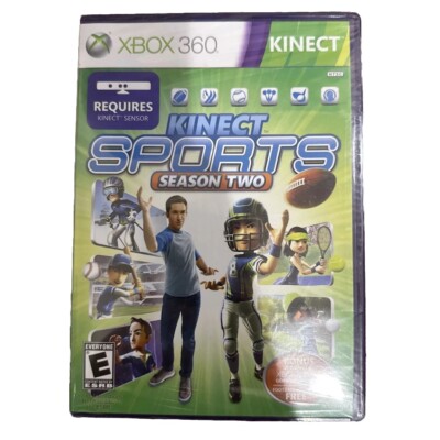 Kinect Sports Season Two (2011, Xbox 360) - Complete CIB Brand New Sealed