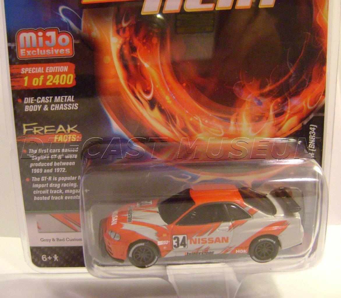 1999 '99 NISSAN SKYLINE GT-R BNR34 MIJO IMPORT HEAT STREET FREAKS