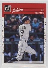 2023 Panini Donruss Retro 1990 Variation Ichiro Suzuki (Reversed Image) HOF 16q2