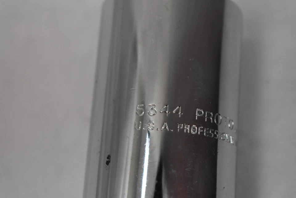 Proto 5314 Deep Socket 1-3/8 in SAE 12-Point 3/4 in Drive Professional Made USA - Image 3 of 4