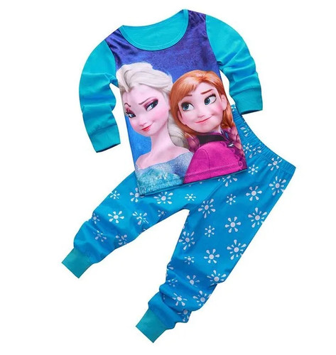 Unisex Kids Set Cotton Cartoon Sleepwear Ages 5 -7 | Soft & Comfy All Seasons. - Picture 5 of 9