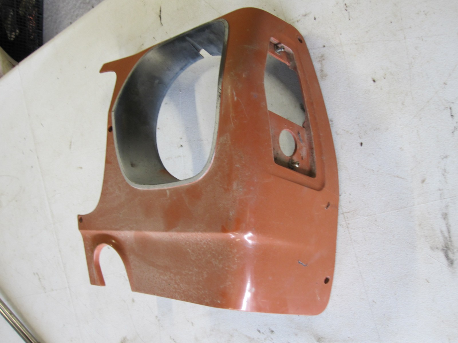 76 77 78 AMC GREMLIN LEFT DRIVERS HEADLIGHT SURROUND TRIM OEM NICE L@@K