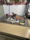 Vintage STAR WARS 1978 KENNER Luke Skywalker Land Speeder Vehicle With 5 Figs