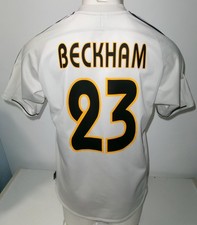 Real Madrid Authentic Adidas weiß Shirt 2003 2004 Trikot Maillot 03-04 BECKHAM