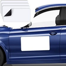 4Pcs Blank Car Magnets for Advertising Logo Display Scratch Protection