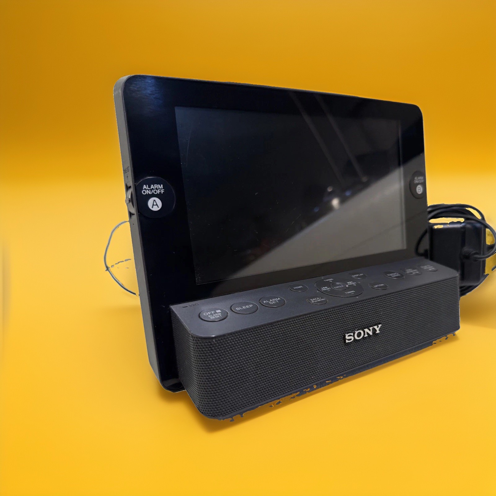 Sony Dream Machine ICF-CL75iP 7" LCD Screen AM/FM Clock Radio + iPod Dock
