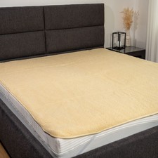 Jekatex Schurwoll Matratzenauflage Unterbett 120x200 140x200 160x200 180x200