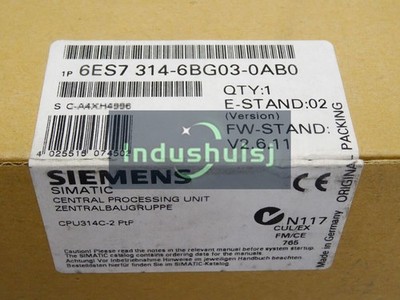 6ES7 314-6BG03-0AB0 NEW SIEMENS S7-300 CPU 314C-2 6ES7314-6BG03-0AB0 6BGO3-OABO