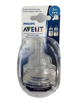 Philips Avent Medium Flow Anti-Colic Baby Bottle Nipple 3M Discontinued