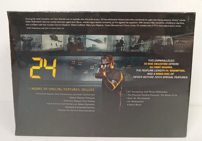 24: The Complete Series (DVD, 2010, 55-Disc Set) for sale online