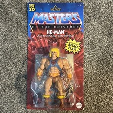 2019 Mattel Masters Of The Universe HE-MAN Plastic Action Figure Brand NEW NM