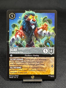Disney Lorcana Scar | eBay
