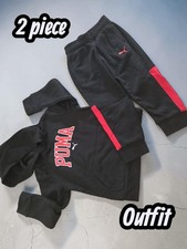  1244 Puma 2pc jogging suit outfit Boys size 4