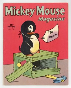mickey magazine（ドナルド） Mickey magazine ドナルド レア物 mickey
