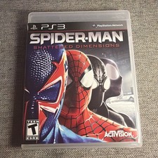 Spider-Man Shattered Dimensions PS3 2010 CIB Complete Manual Tested And Working