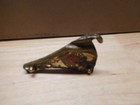 VINTAGE CAIRNS BRASS "PHOENIX" EAGLE SHIELD HOLDER — photo 1