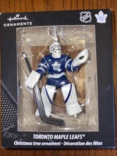 Hallmark Toronto Maple Leafs Goalie Christmas Ornament 