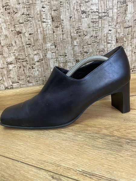 Women Paul Green Heels Black Leather 40.5