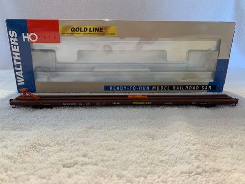 Coche plano Walthers Goldline #932-40306 escala HO SP 89' cubierta rasante #900058 | Condition: Used