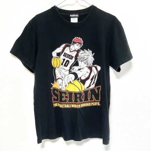 Vintage Anime Bandai Kuroko’s Basketball SEIRIN T Shirt Graphic Tee S Japan Made