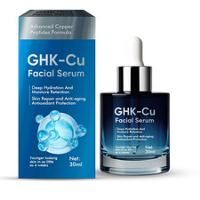 GHK-Cu Peptide Serum for Face, Copper Peptides Anti-Aging Serum - Firming, Wrink